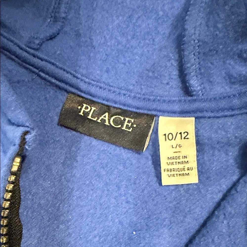 The Children's Place Blue, Black & White Colorblock Hoodie and Joggers